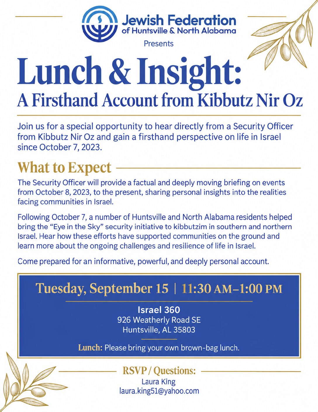 You are currently viewing Lunch-n-Learn with JFHNA